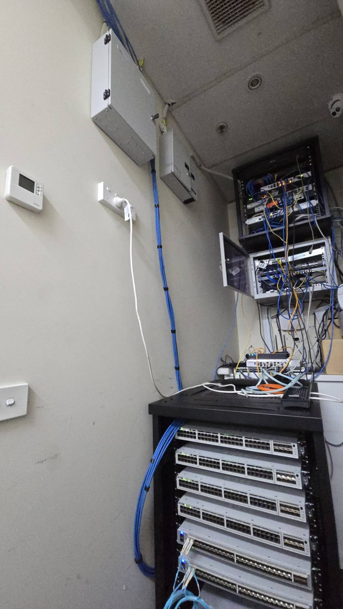 Physical network constraints and cyber resilience