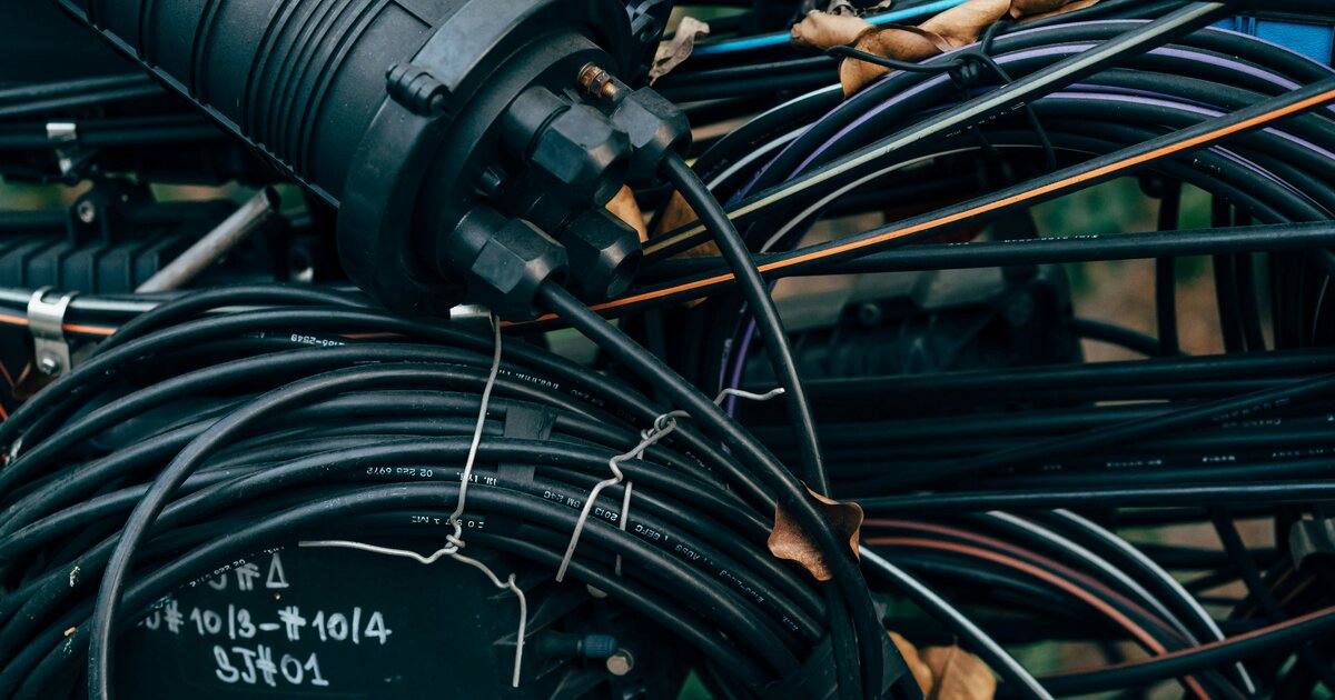 Route diversity verification — fibre trench