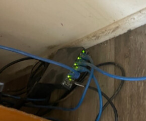 Rogue unmanaged switch under a desk